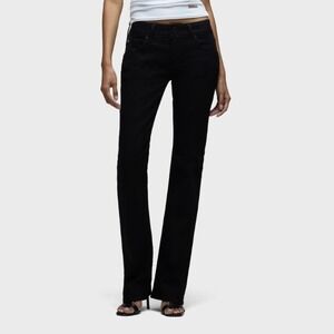 HUDSON Black baby boot mid rise jeans | Minimalist denim | Size 26